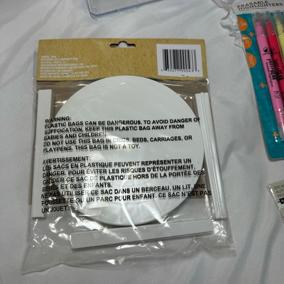 New Office Supply Organizer Lot of 10 – Pencil Cases, Highlighters, Notebook - Picture 11 of 11